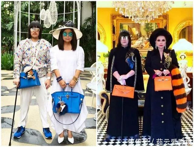 泰国母子炫富,珠宝论斤戴,包包堆成山,品味奇特