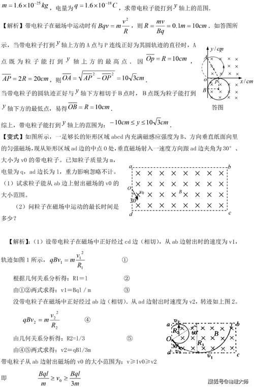 高中物理：物理8大类题型答题模板+例题讲解！