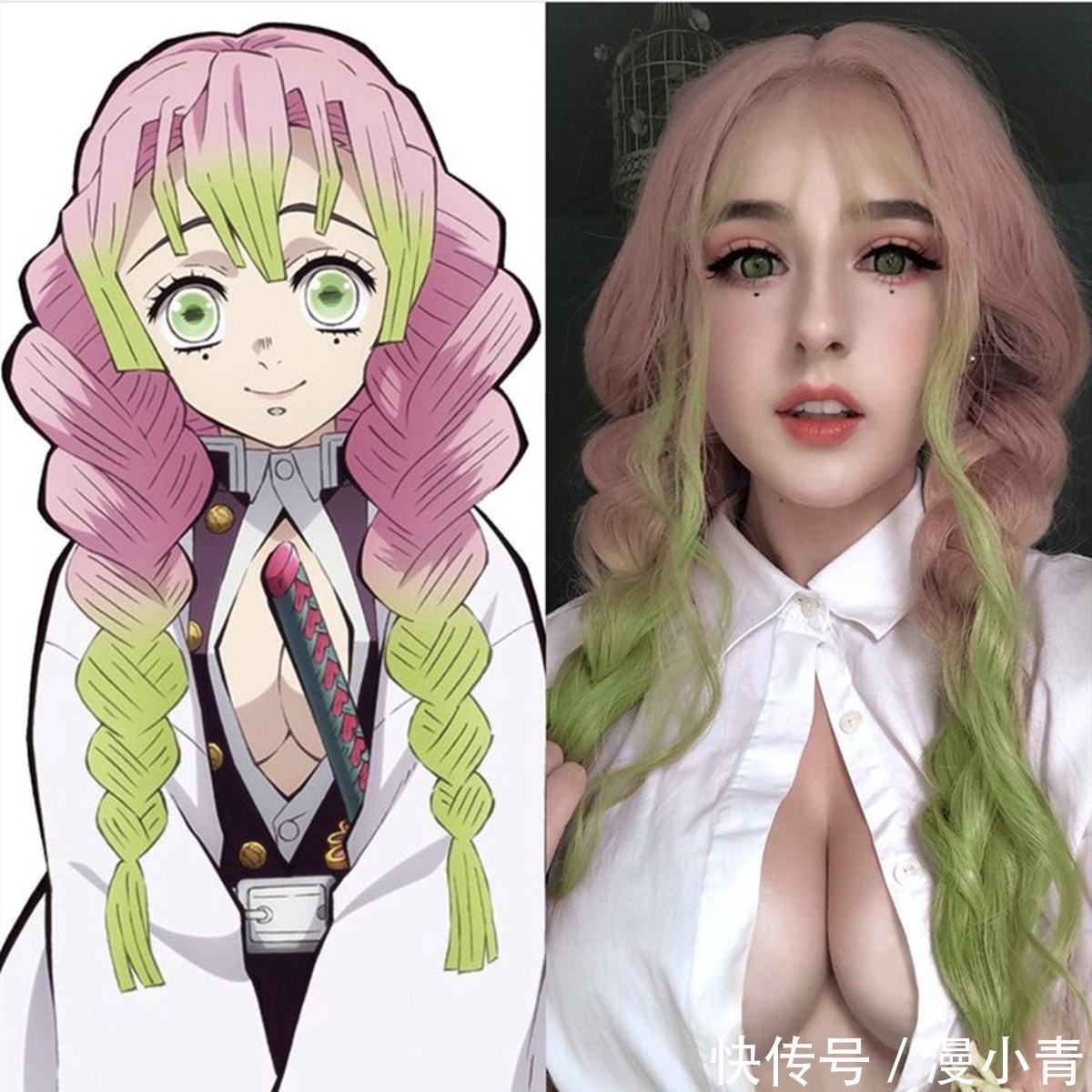 咒术回战|妆容精致的COSER,不仅还原度高,还变相提升了原著人物的颜值