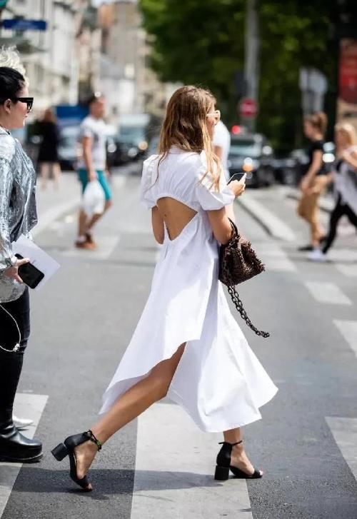 绝了！今年春天，一定要穿小白裙啊~