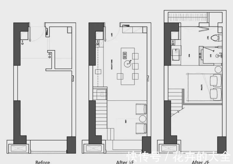 矮柜|22平迷你小复式,充满美感的同时收纳还不受影响,简直太厉害了!