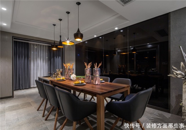 高度感|三居室如何玩转现代风,这个112平给你的参考