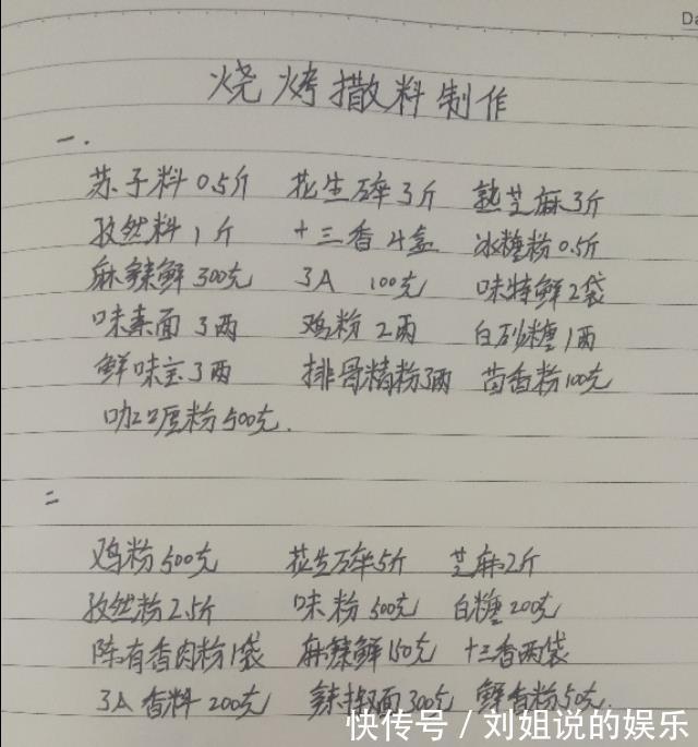 烤鱼酱|烧烤师傅送给我,他使用了多年的实战技术配方,叮咛要好好保存