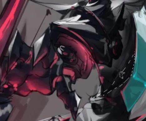  米娅|54张步骤图，带你绘制一个帅气的伪厚涂阿米娅