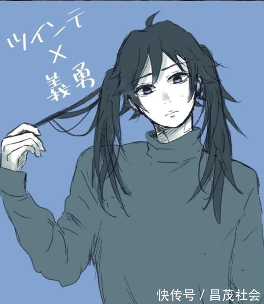 我妻善逸|当《鬼灭之刃》全员变双马尾,富冈义勇无违和感,蝴蝶忍让人惊艳