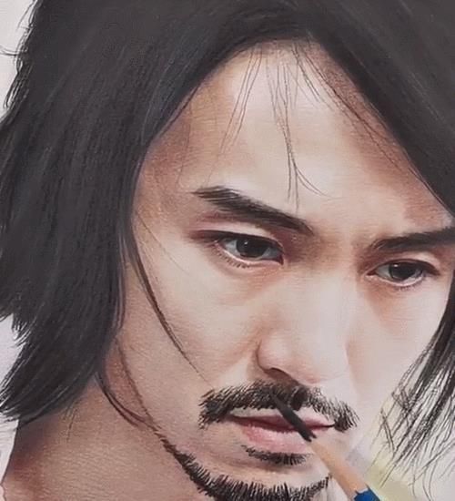 画家&她画30幅彩铅画,获赞3000万,网友羡慕,专家:全靠打印机