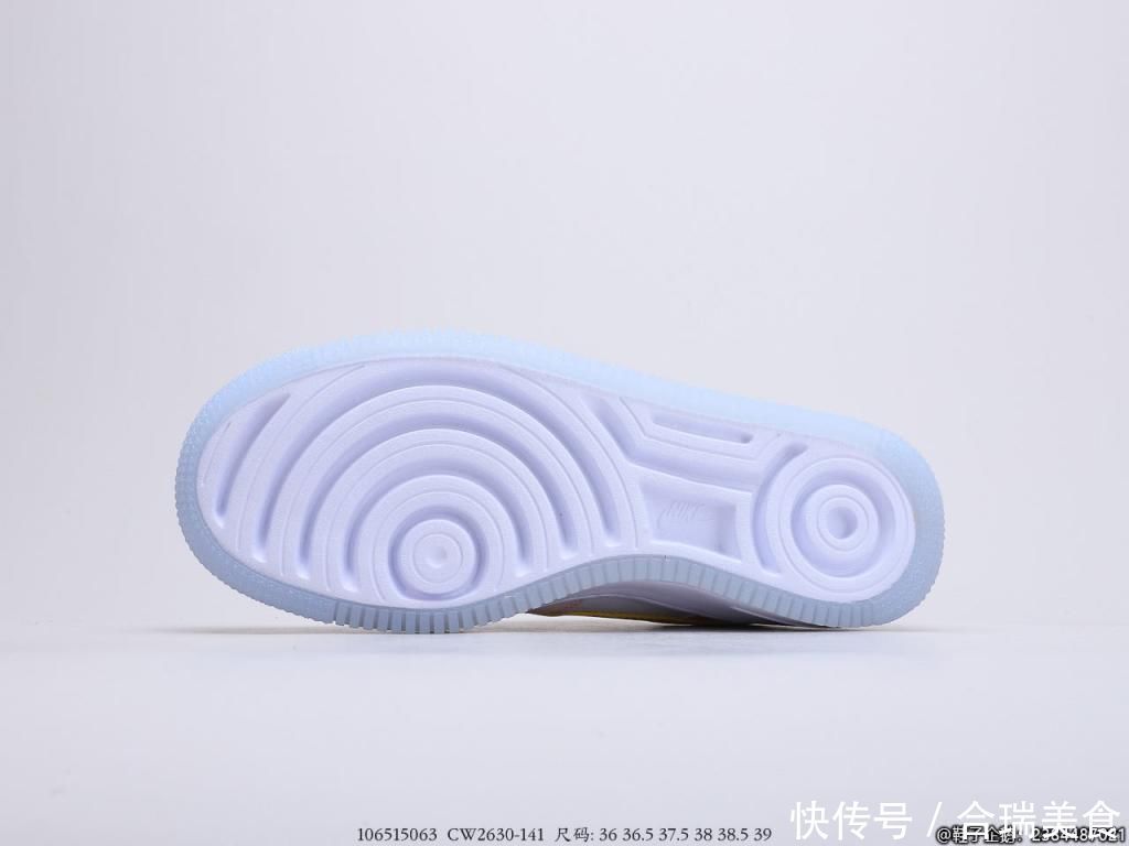 空军 适合女孩子的空军,AF1马卡龙“拼接糖果白蓝粉紫水晶底”