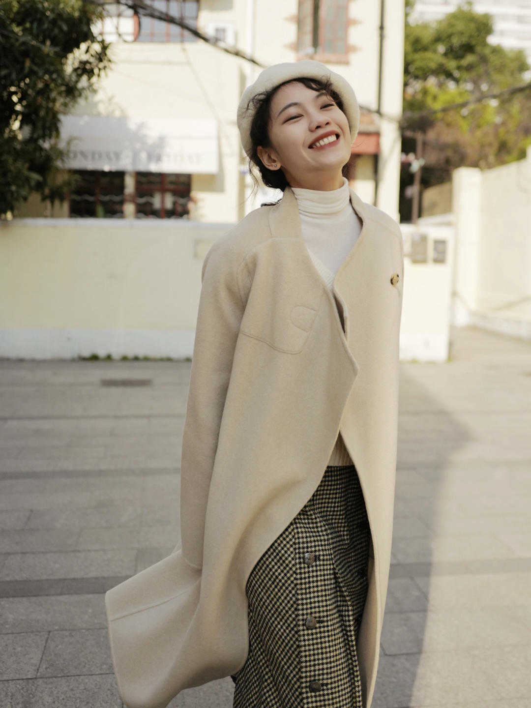 cp 寒冬一定穿半裙+靴子,不仅优雅时尚,有气质,让你遇见美好