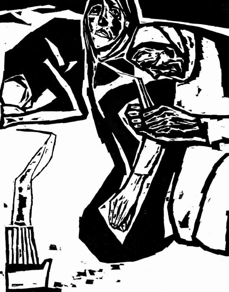 程勉|国家公祭日|三十年用心用情创作,87岁版画家笔下的“南京大屠杀”