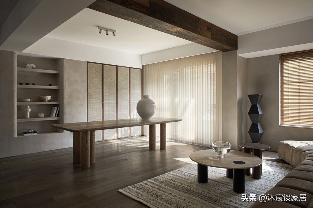 侘寂风|初看,他家真是“家徒四壁”,细品,真的是很有味道,越看越喜欢