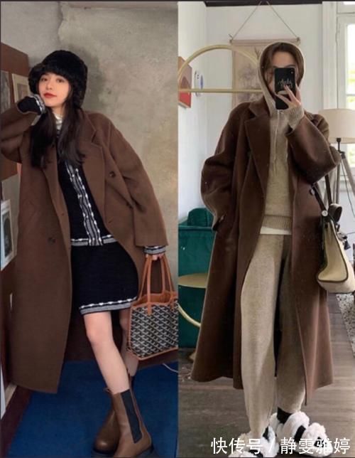 小裁 经典时髦的大地色“大衣”,教你这4种知性的穿搭,优雅显气质