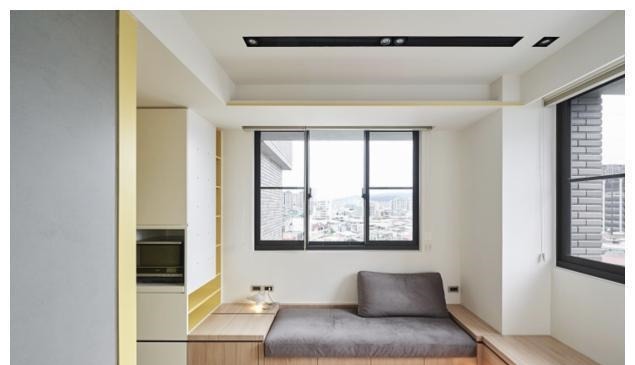 设计|40㎡两房一厅，全屋打满柜子，称得到上小户型“教科书”式设计！