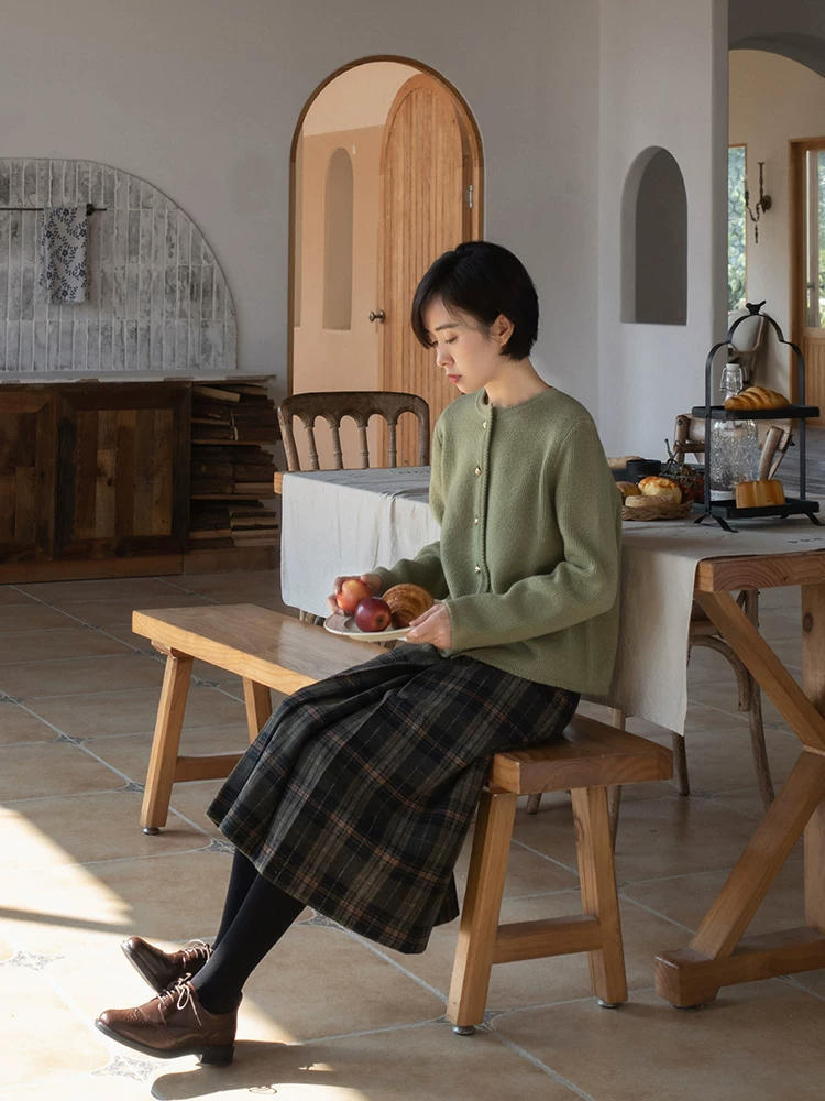 半身裙|优雅女人衣橱里少不了“开衫”,温柔保暖,气质提升不止一点点