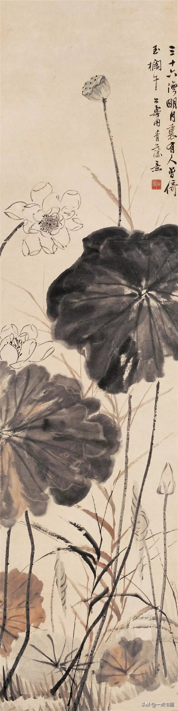 清健!晚清画家 胡公寿:集诸家之妙,山水花卉自成一体