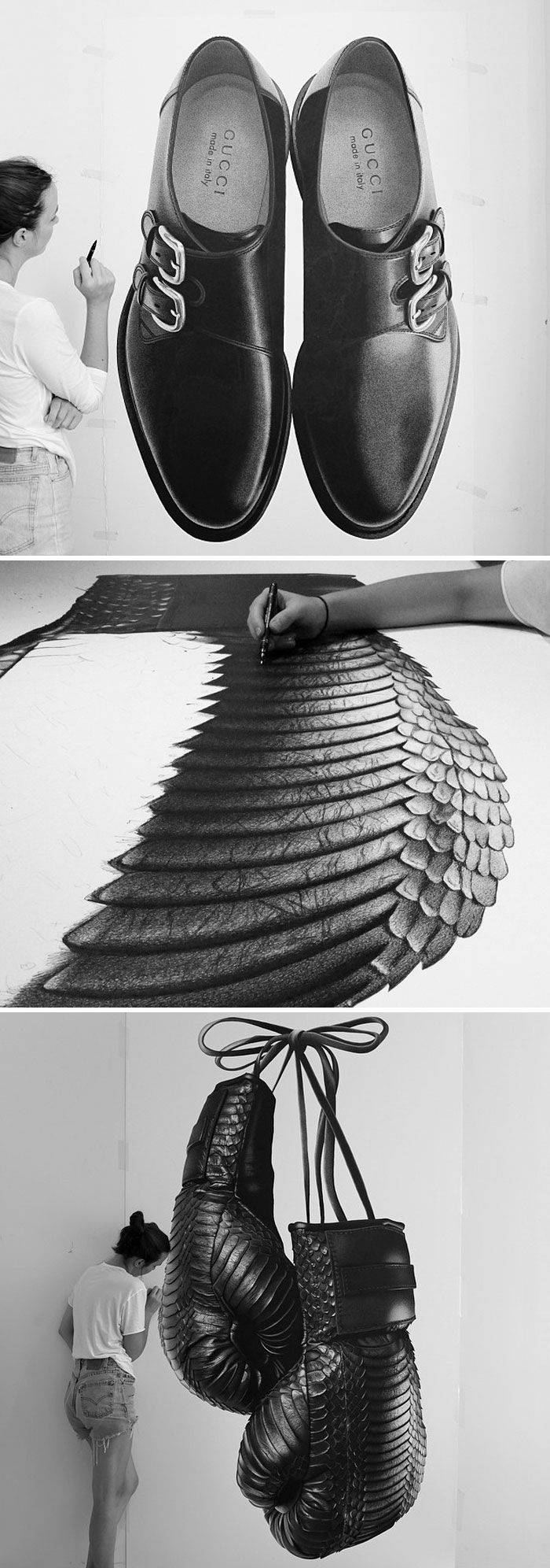 手艺&乍一看是照片！60张“欺骗”眼睛的绘画，有这手艺还要相机干什么