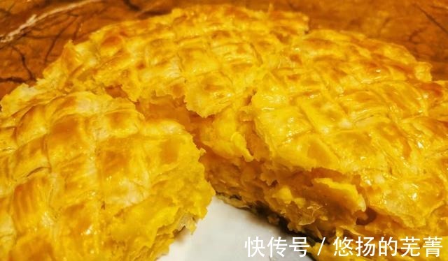 寒冷的冬天最馋这红薯流心派，香甜美味有营养，做法简单适合小白！