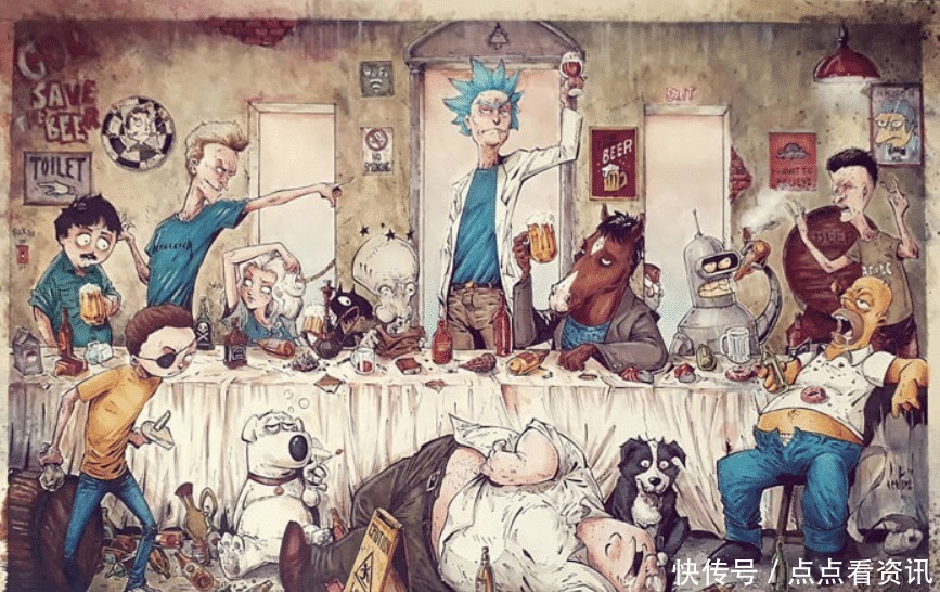 阿拉丁等全球大热角色,在这位插画师笔下,成为了毁人梦想的素材