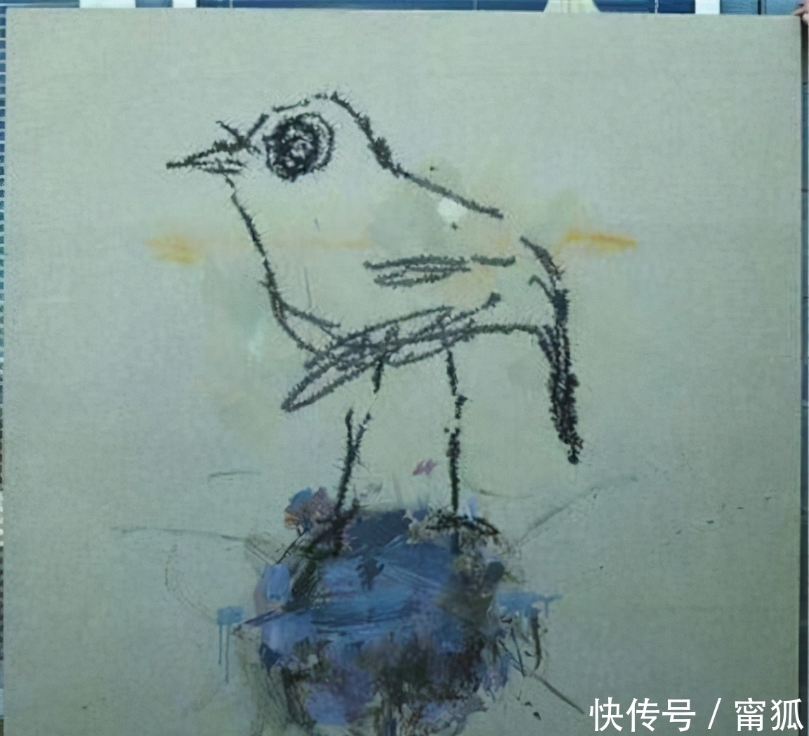 专家|叶永青画一只鸟卖82万，网友吐槽不如小孩，专家：往鸟眼睛里看