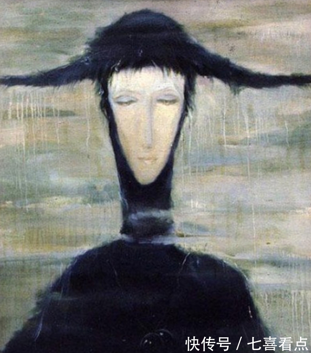 雨中女郎@一幅诡异的世界禁画,让3位买家产生幻觉,看过的人都感到恐惧