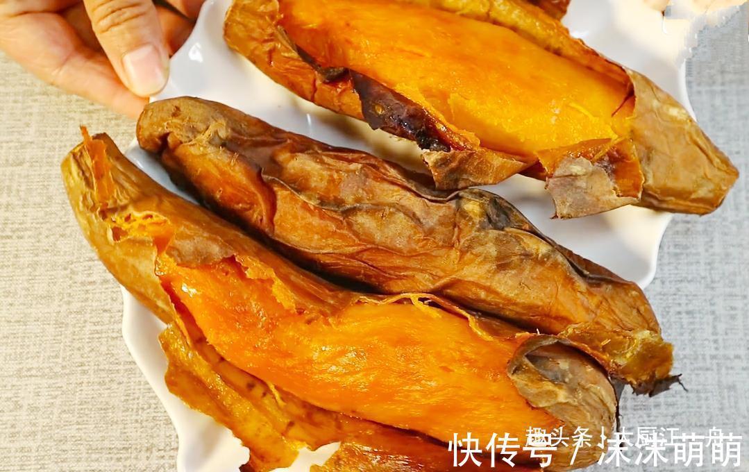 蒸红薯|蒸红薯时,锅里加水就错了教你个新做法,比烤红薯还香甜