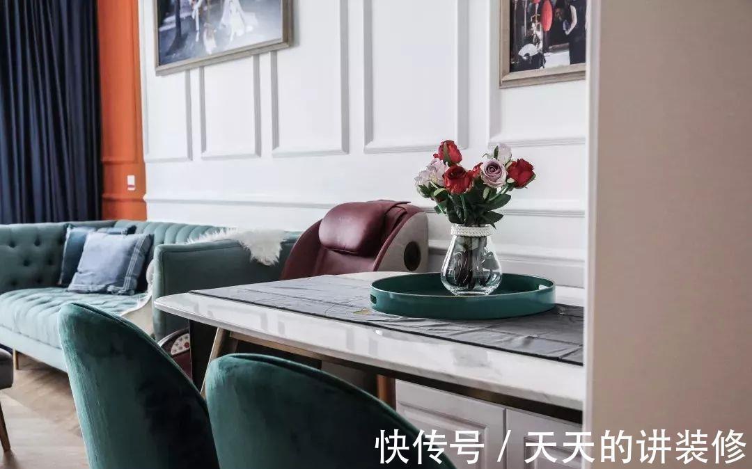 混搭|67平的小户型二居室，破旧老房焕发新生，轻奢感十足