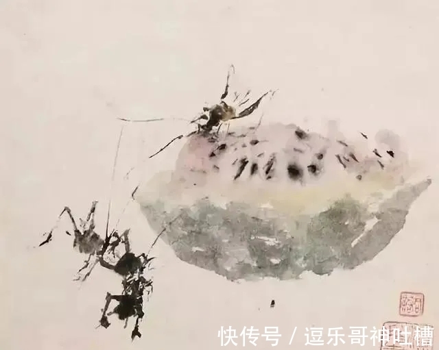 花鸟画!写虫圣手!潘君诺花鸟画