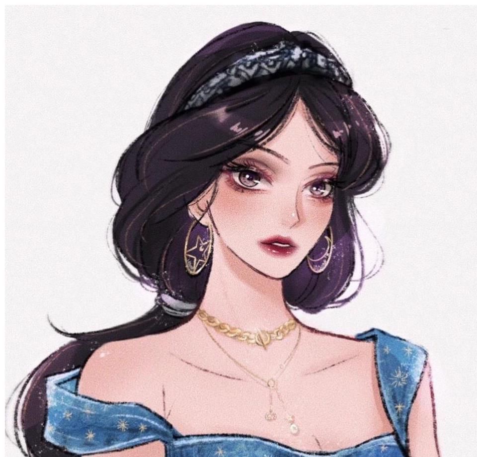 迪士尼公主变“现代风”,艾莎女王满脸温柔,花木兰西装超帅气