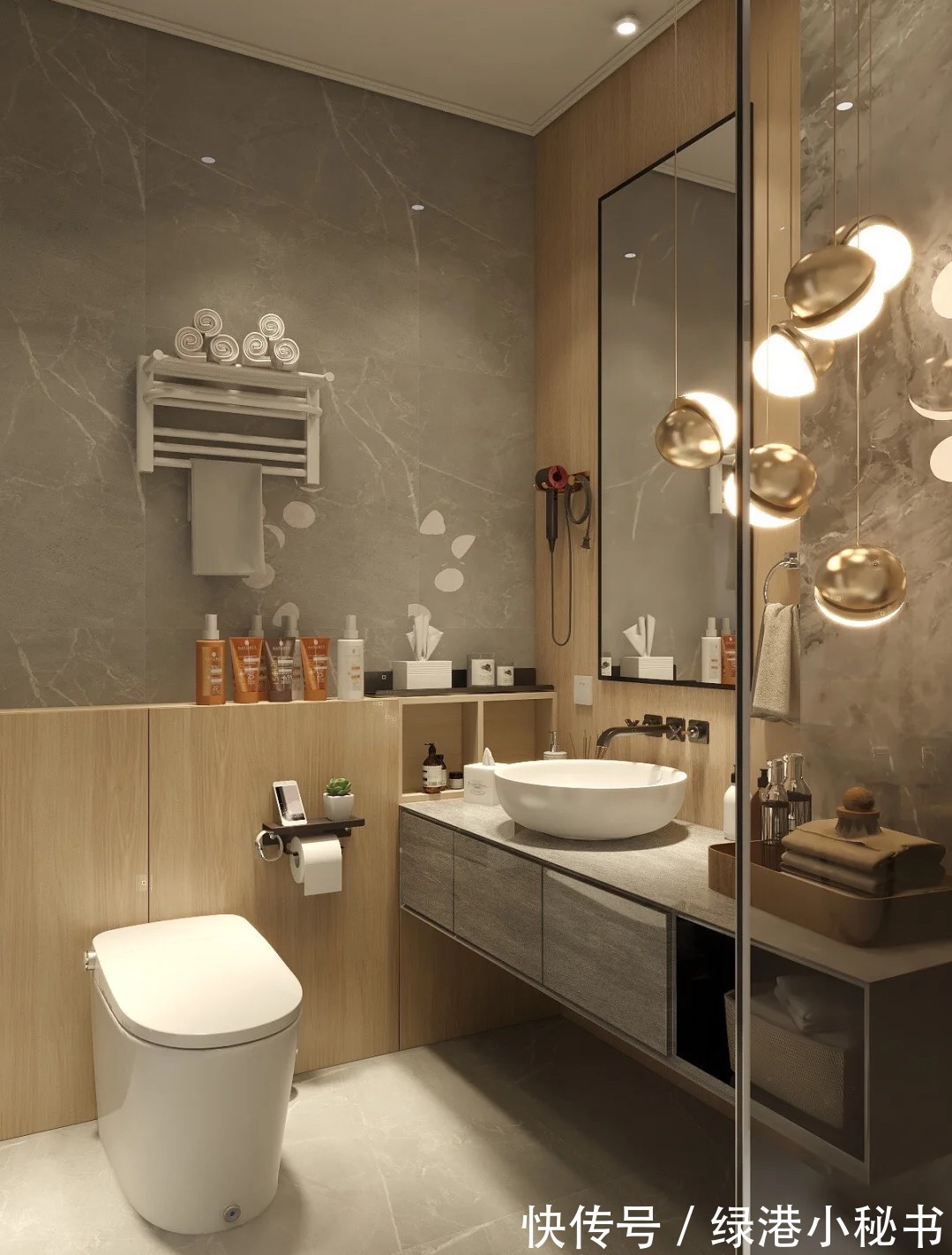 公司|沈阳装修公司推荐:卫生间灯光这样装,实用又高级!