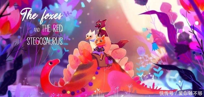 插画|三组各具特色的动物插画,看完很治愈~