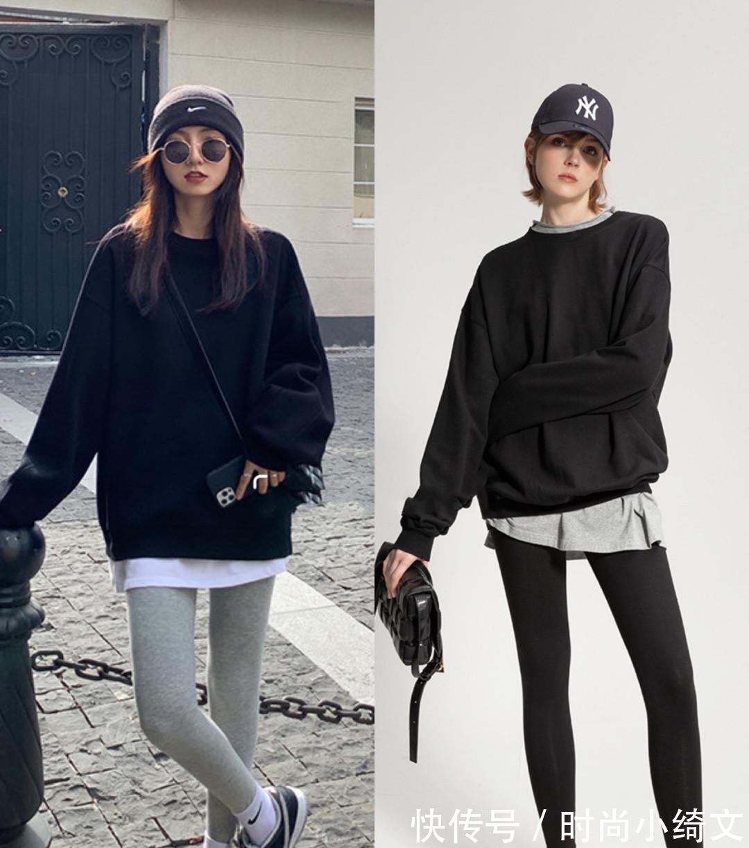 牛仔裤 卫衣下面要少穿牛仔裤,今年流行这样穿,减龄显嫩,值得借鉴