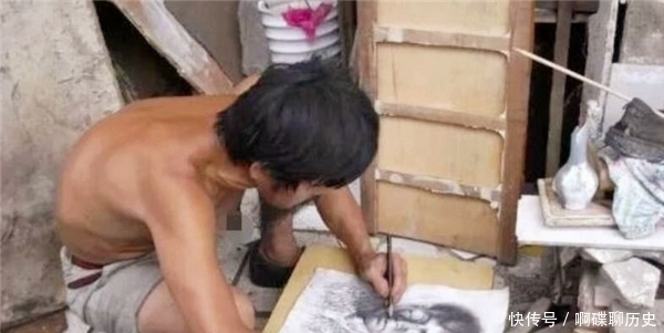 赣江|赣江一老汉沉迷画画40年,画到妻离子散,专家:作品没资格进美协