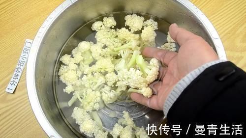 花菜只用盐和面粉洗，相当于吃虫卵，教你一招，干净卫生又放心