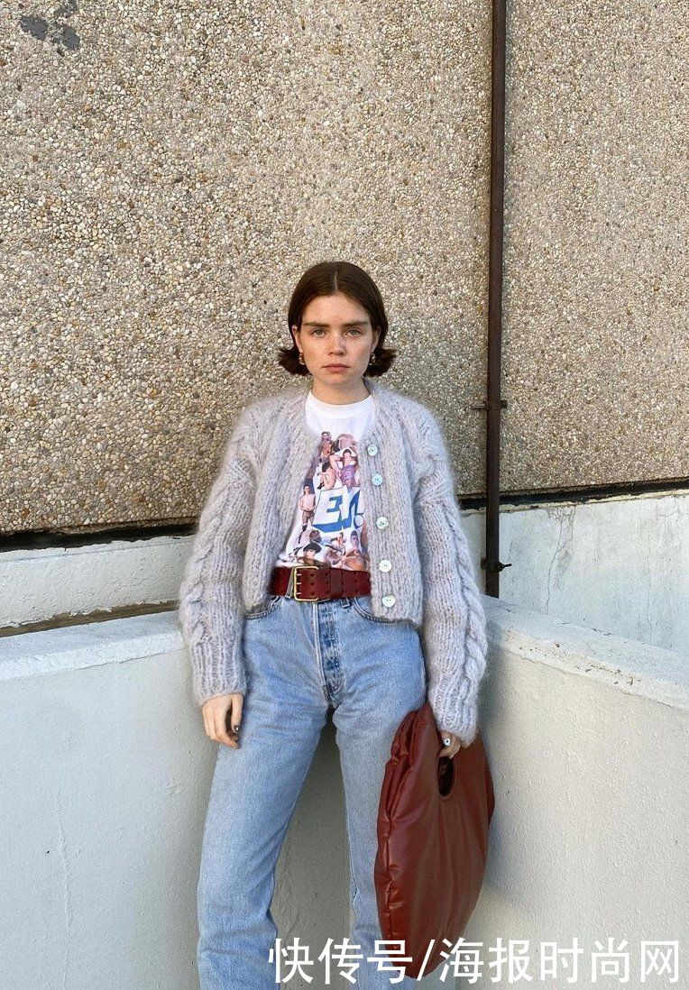 不同身材的女孩，如何买到一件「更显瘦」的针织开衫？