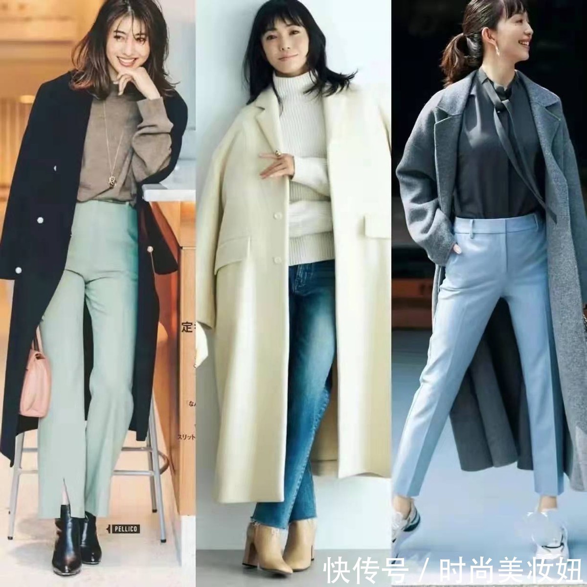 浅色|女人过了40岁拼的是“气质”,这些大衣搭配高级优雅,气质升华了
