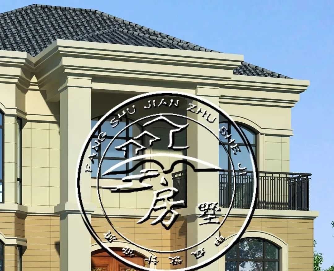 开阔|在农村做这套两层别墅, 经济美观, 全村人都来问图纸