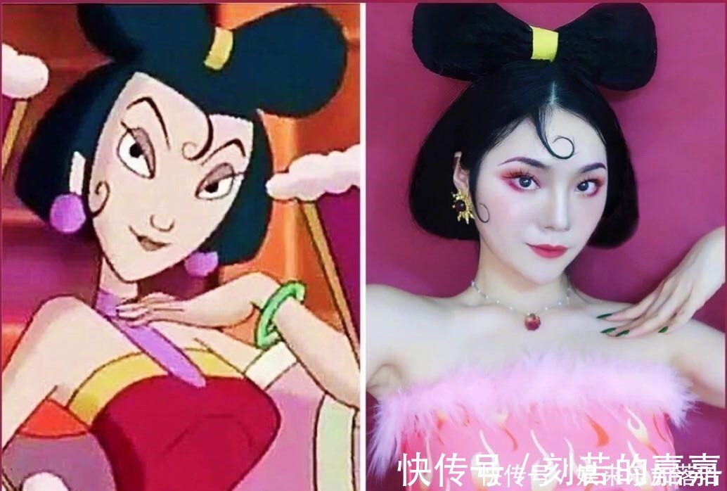 仿妆|二次元精致仿妆,玉藻前真假难辨,富江仿佛从动漫中走出