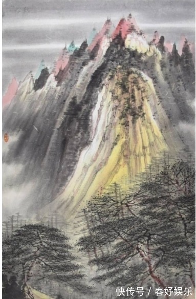 影帝&荣宝斋签约画家张照兵,被誉为“天才画家”,画作被影帝收藏