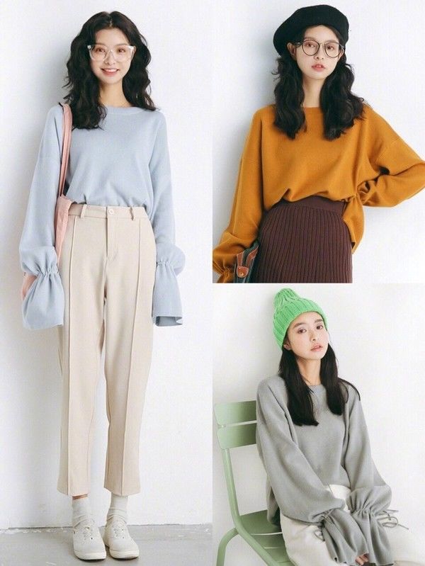 又到了穿毛衣的季节，如何穿出气质很重要，3种穿搭范本值得借鉴