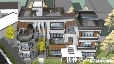 堂屋|推荐5款三层别墅设计图纸，最适合农村建的房子
