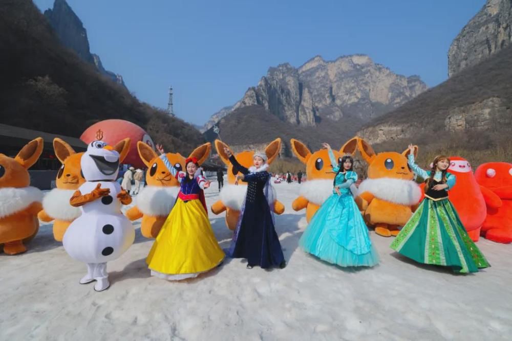 中年|春节周边游新“趣”处！舞龙汇演、冰挂雪景，云台山统统都有！