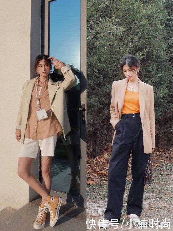 12套暖春西装日常搭配推荐，好看又带点小帅你确定不试试嘛