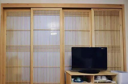 卧室|原木风单身小公寓,日式格栅门通透舒适,独立厨房卧室令人羡慕!