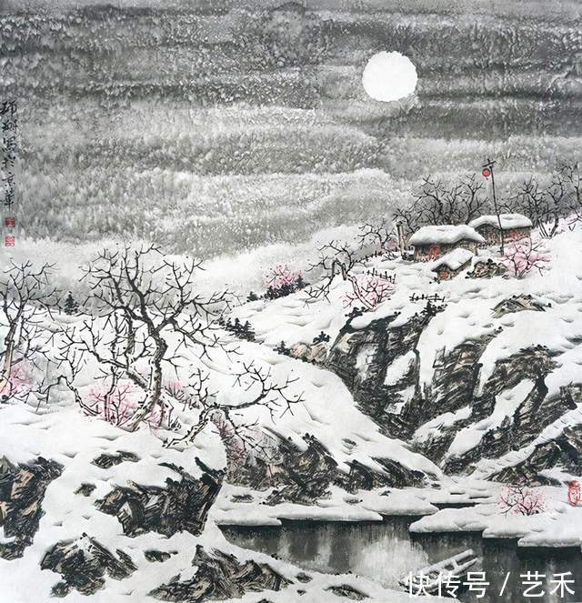 中国人民大学@深邃冷逸 高华超迈 ——王珂珊冰雪山水画读后