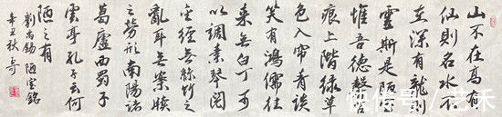 陋室铭！苏玉可（行书大家）——流畅自然 酣畅淋漓