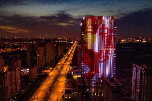 肥东灯光秀 喜迎幸福年