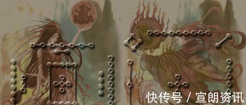 伏羲#中国史上两上古图案,如今成为世界千古之谜,无人可解读!