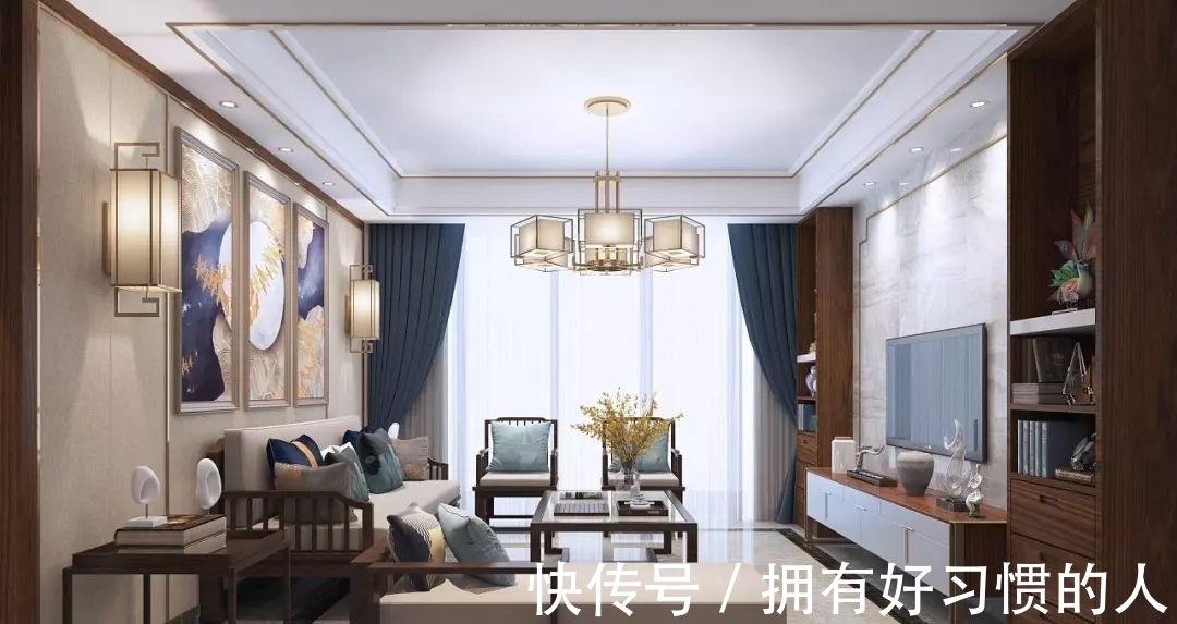 黄铜|客厅别再乱装了,如今流行轻奢风,精致漂亮上档次,太羡慕!