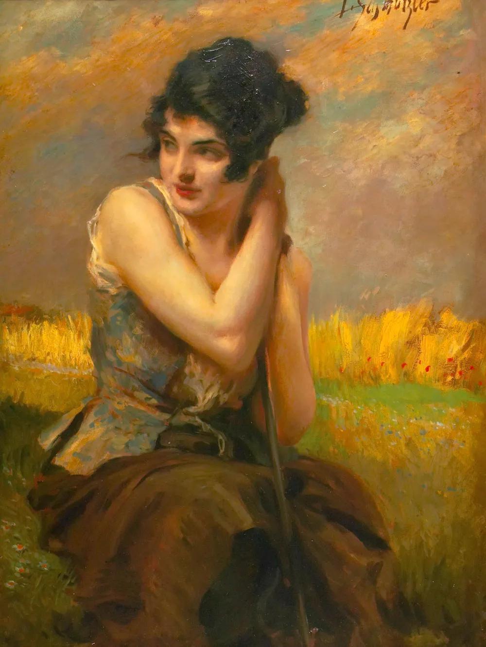 撩人心弦|他笔下的女子风情万种，撩人心弦！可惜晚年声誉不保！