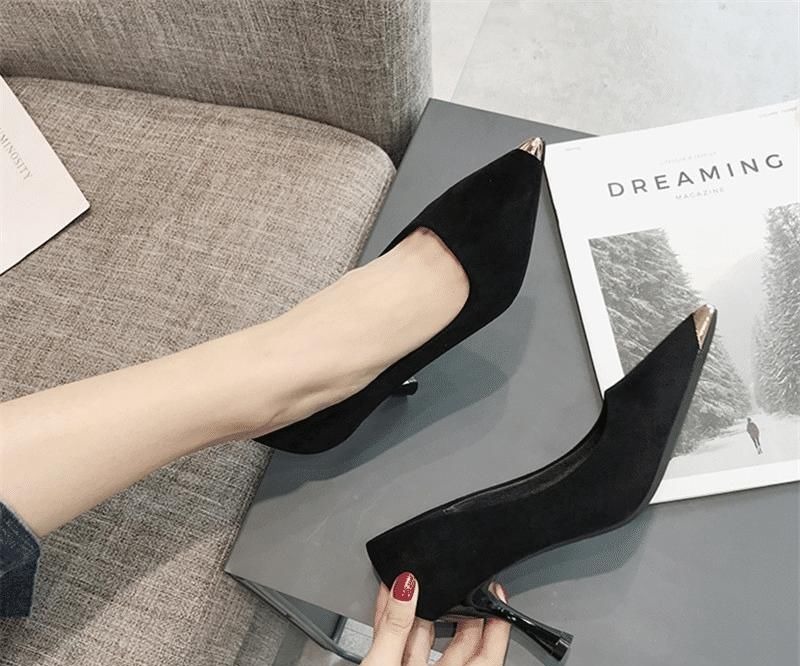 身材高挑 个子不高的女人只需一双高跟鞋,让你分分钟变成大长细腿