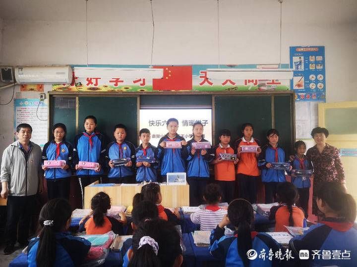 孩子们|关怀暖童心，鼎舜小学到赵李王小学开展送温暖活动